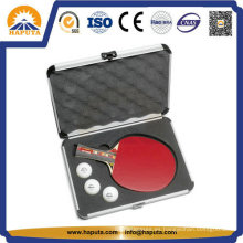 Caja de tenis de mesa de aluminio personalizado con espuma (HC-3001)
